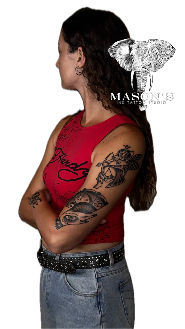 Tattoo by Aditya at Mason's Ink Tattoo Studio, Bali
