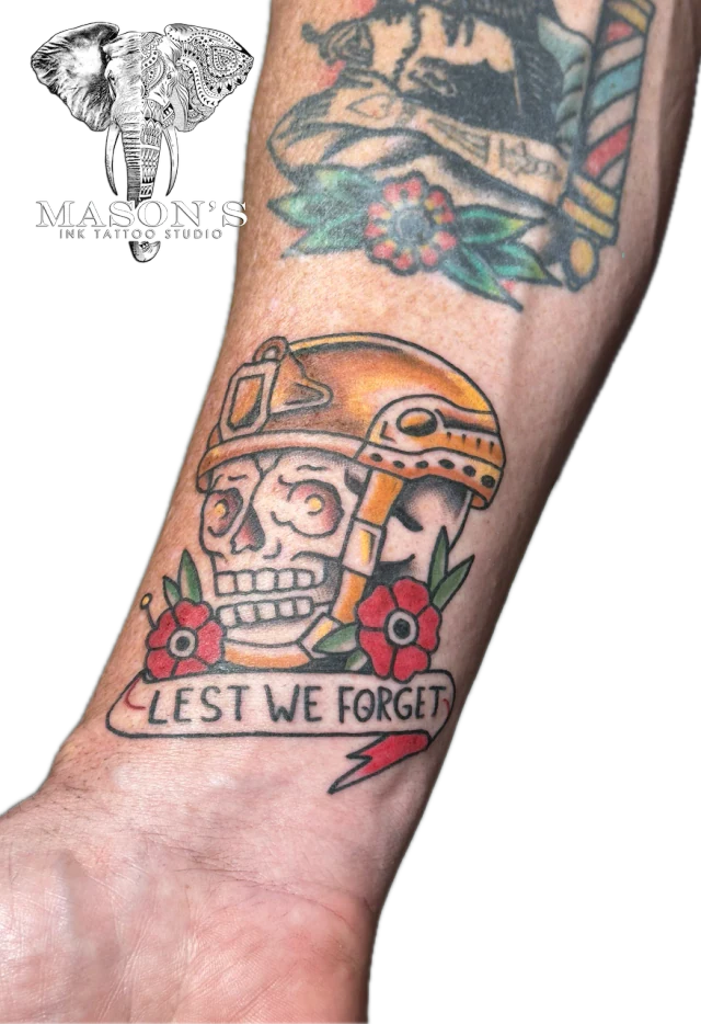 Tattoo by Aditya at Mason's Ink Tattoo Studio, Bali
