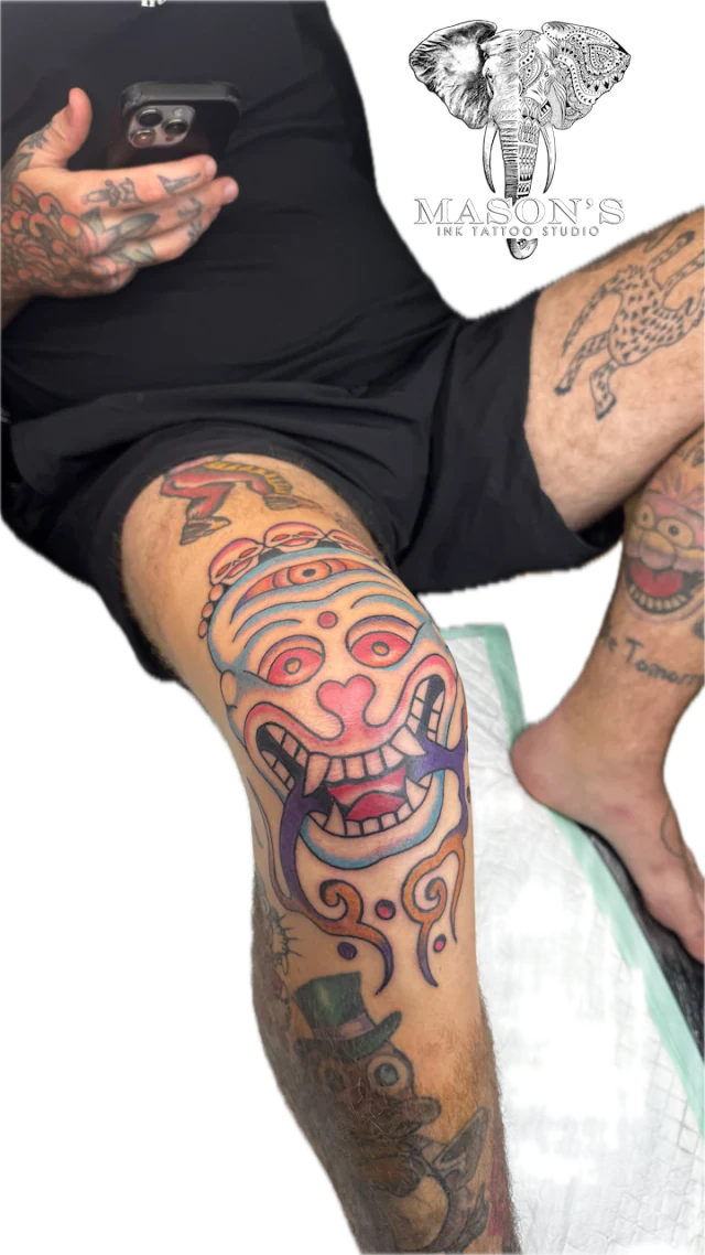 Tattoo by Aditya at Mason's Ink Tattoo Studio, Bali