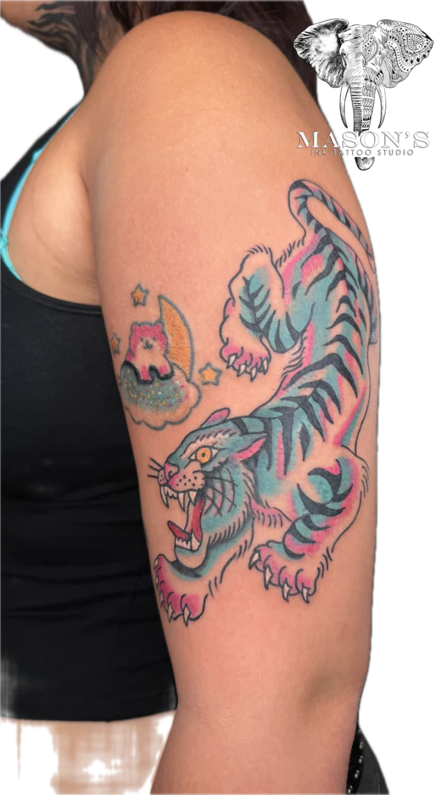 Tattoo by Aditya at Mason's Ink Tattoo Studio, Bali