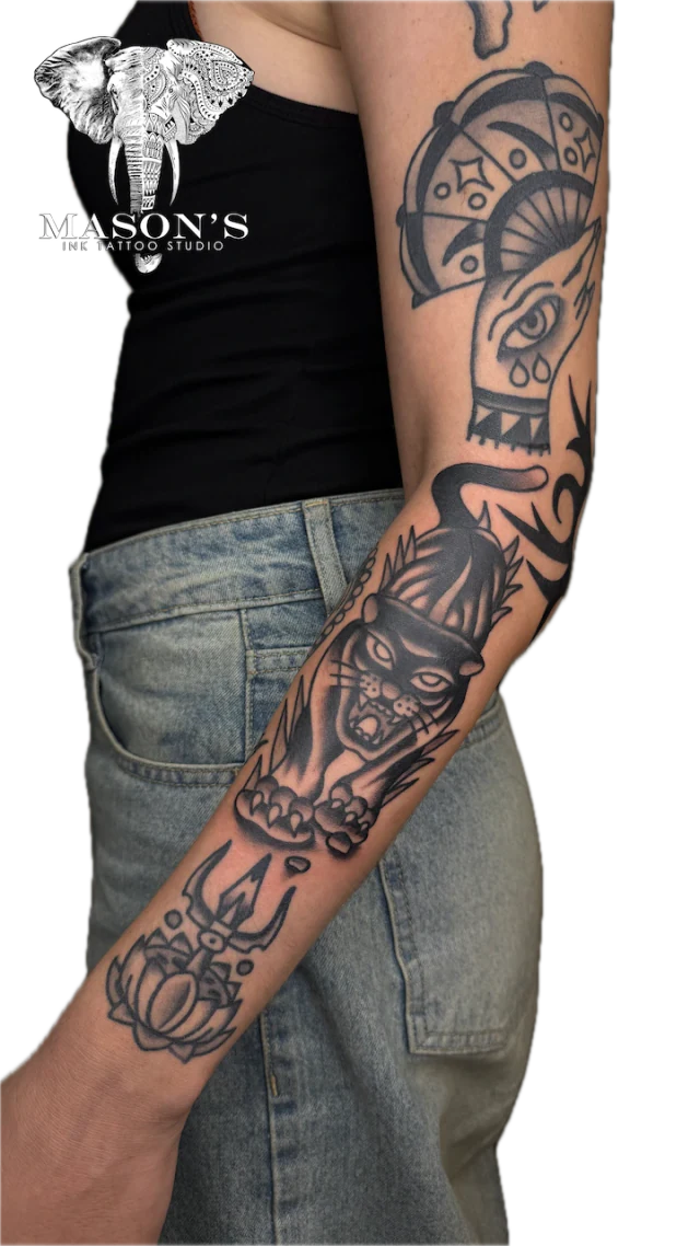 Tattoo by Aditya at Mason's Ink Tattoo Studio, Bali