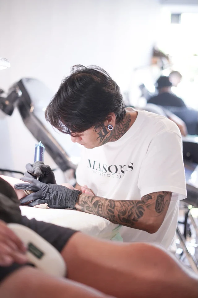 Tattoo by Jepang at Mason's Ink Tattoo Studio, Bali