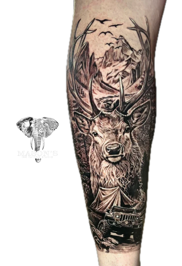 Tattoo by Aris at Mason's Ink Tattoo Studio, Bali