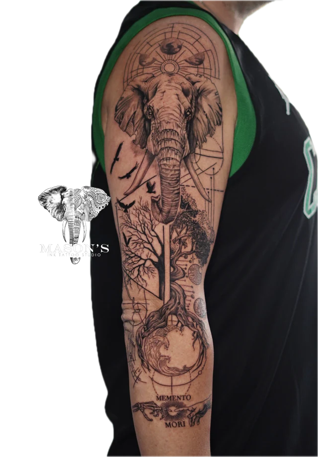 Tattoo by Aris at Mason's Ink Tattoo Studio, Bali