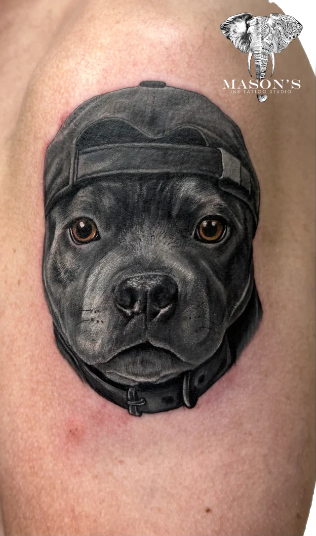 Realism tattoo by Bejus at Mason's Ink Tattoo Studio, Bali