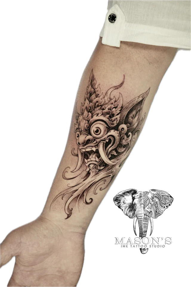 Tattoo by Bronz at Mason's Ink Tattoo Studio, Bali