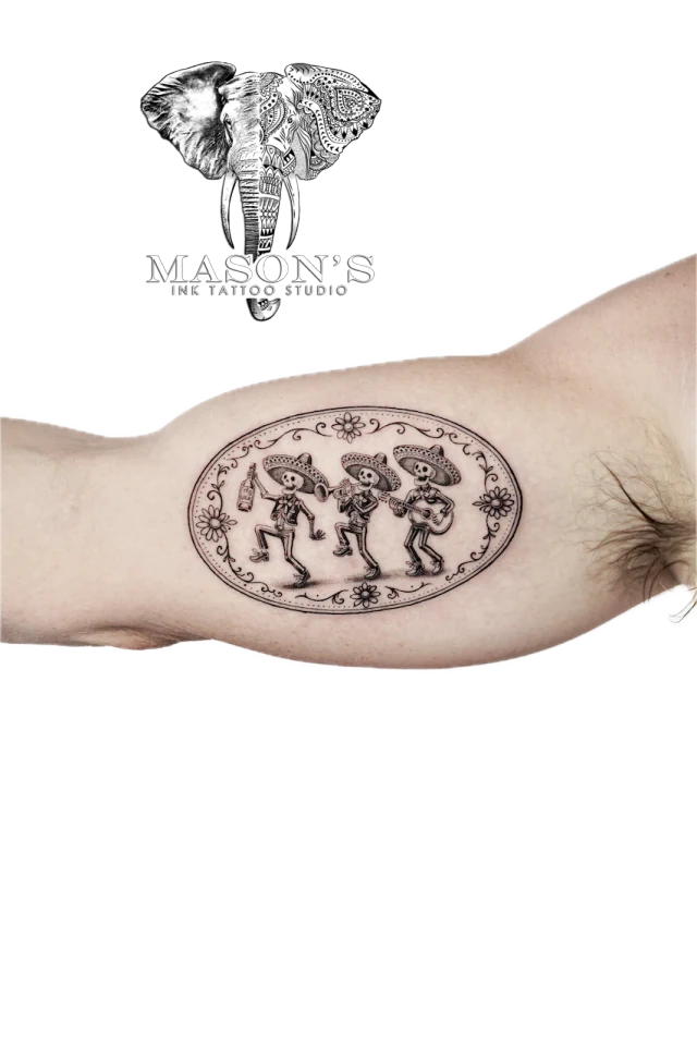 Tattoo by Bronz at Mason's Ink Tattoo Studio, Bali