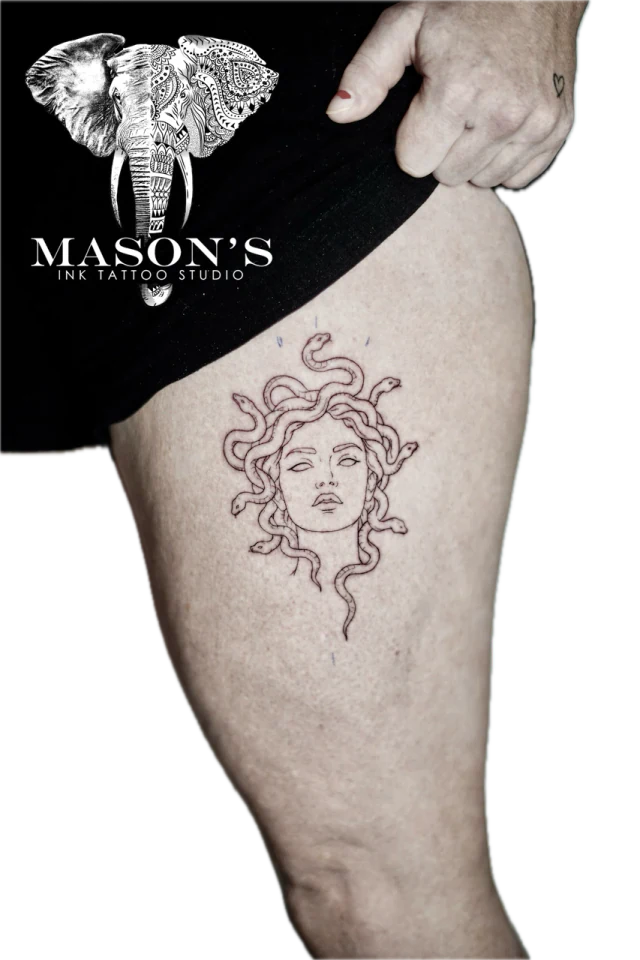 Tattoo by Bronz at Mason's Ink Tattoo Studio, Bali