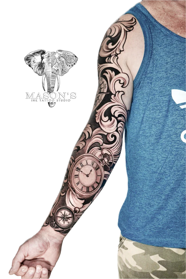Tattoo by Dee at Mason's Ink Tattoo Studio, Bali