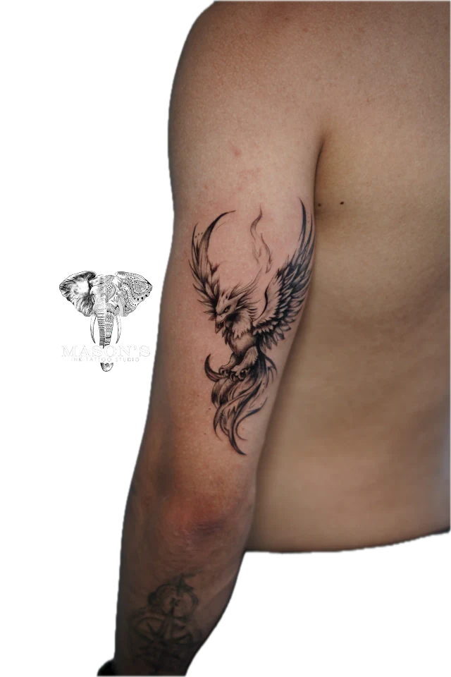 Tattoo by Marvel at Mason's Ink Tattoo Studio, Bali