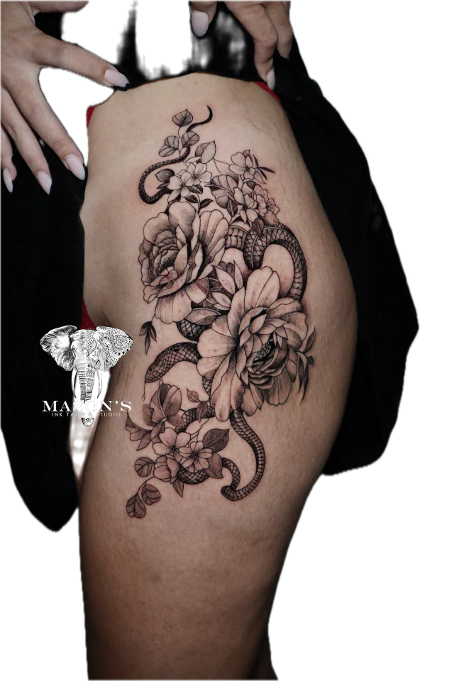 Tattoo by Marvel at Mason's Ink Tattoo Studio, Bali