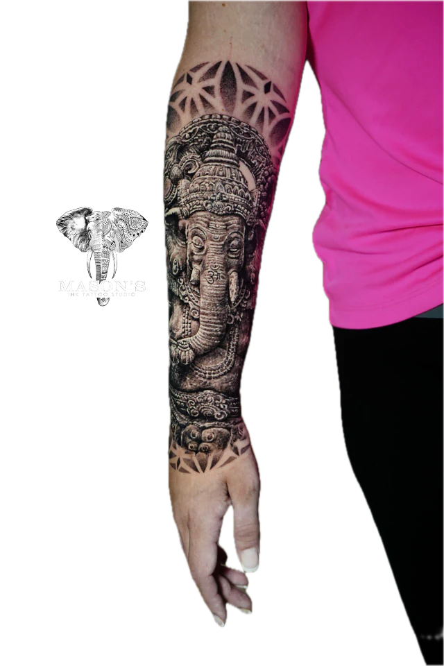 Tattoo by Reno at Mason's Ink Tattoo Studio, Bali