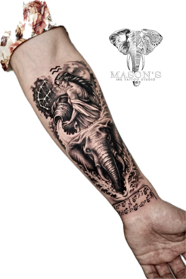 Tattoo by Ucha at Mason's Ink Tattoo Studio, Bali