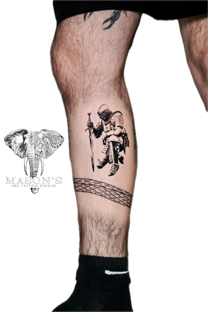 Black and Grey Prince Tattoo Design - Black & Grey tattoo by Mason's Ink Tattoo Studio, Bali