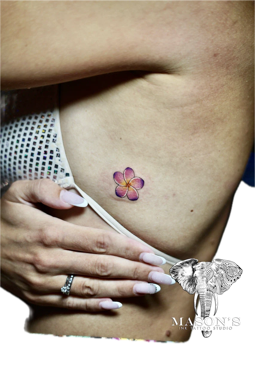 Frangipani Tattoo Meaning: Bali’s Iconic Flower in Ink