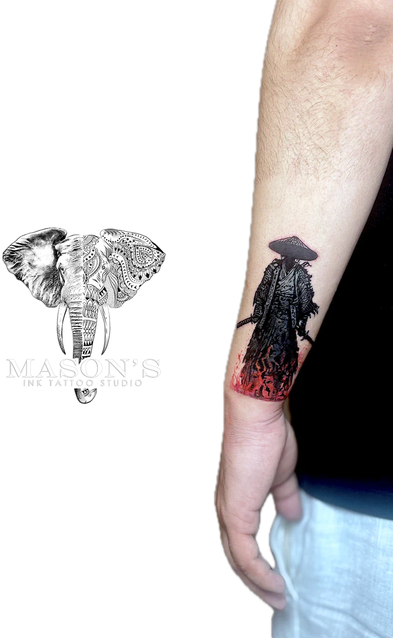 Color Realism Tattoo Design by Mason's Ink Tattoo Studio, Bali