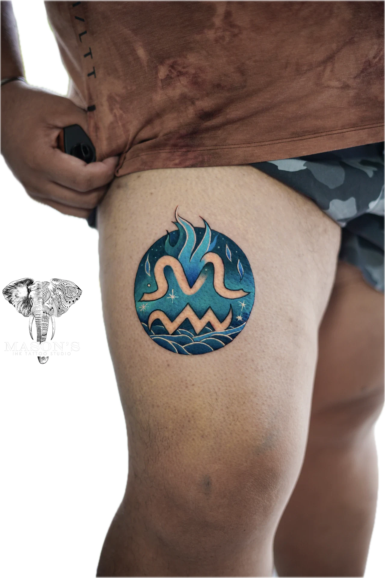 Color - Japanese tattoo by Mason's Ink Tattoo Studio, Bali