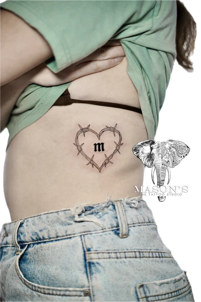 Fine Line Chain Tattoo Design - Fineline tattoo by Mason's Ink Tattoo Studio, Bali
