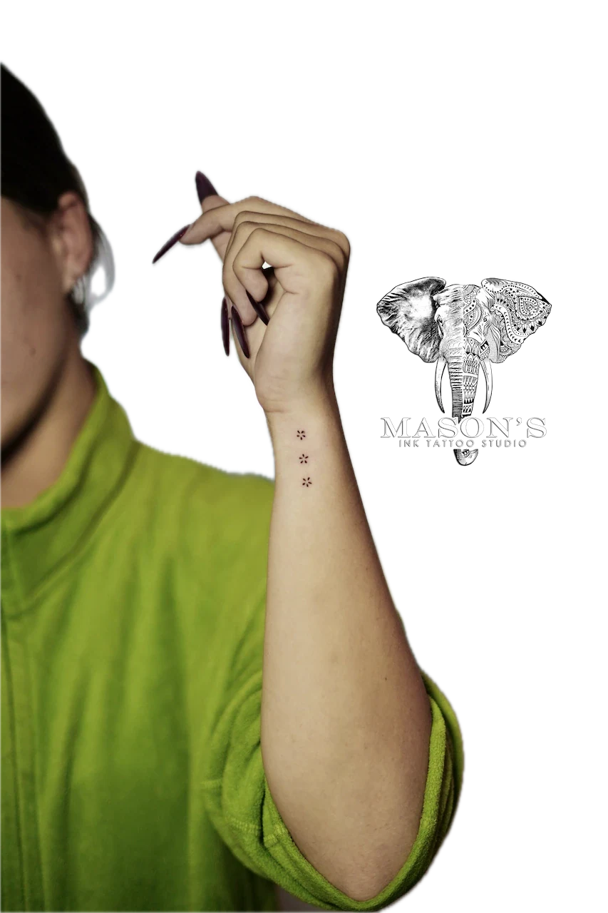 Fine Line Dotwork Tattoo Design - Fineline tattoo by Mason's Ink Tattoo Studio, Bali