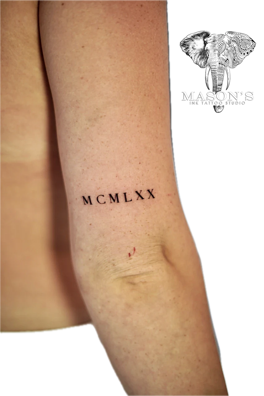 Fine Line Script Tattoo Design 2