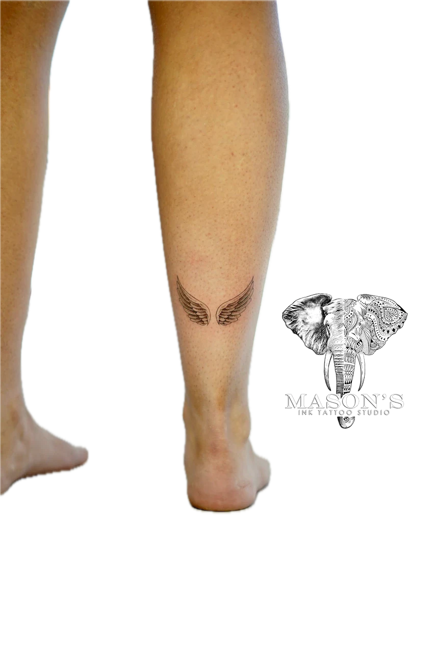 Fine Line Swing Tattoo Design - Fineline tattoo by Mason's Ink Tattoo Studio, Bali