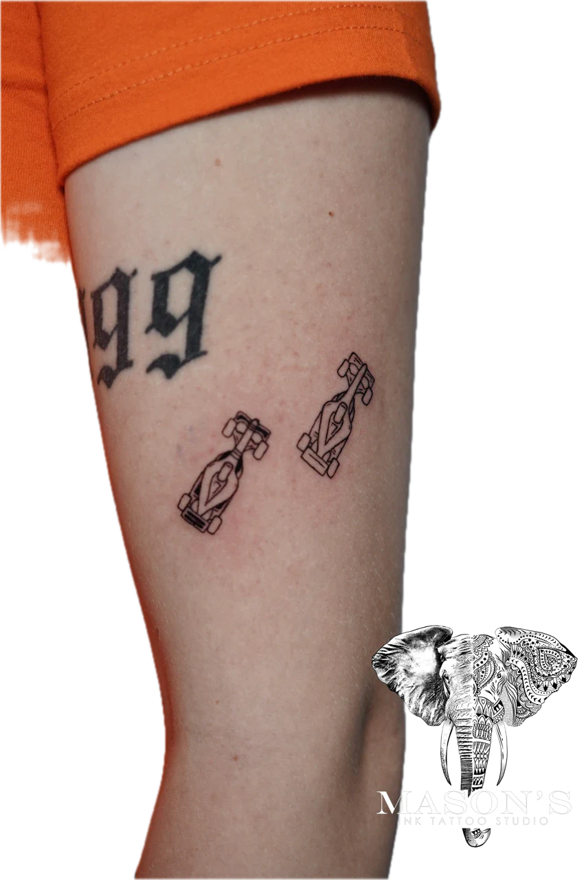 Fine Line Tattoo Style Tamia by Mason's Ink Tattoo Studio, Bali