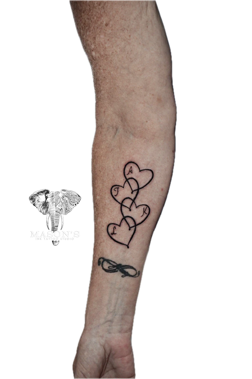 Karen Hutton Inspired Tattoo Design - Fineline tattoo by Mason's Ink Tattoo Studio, Bali