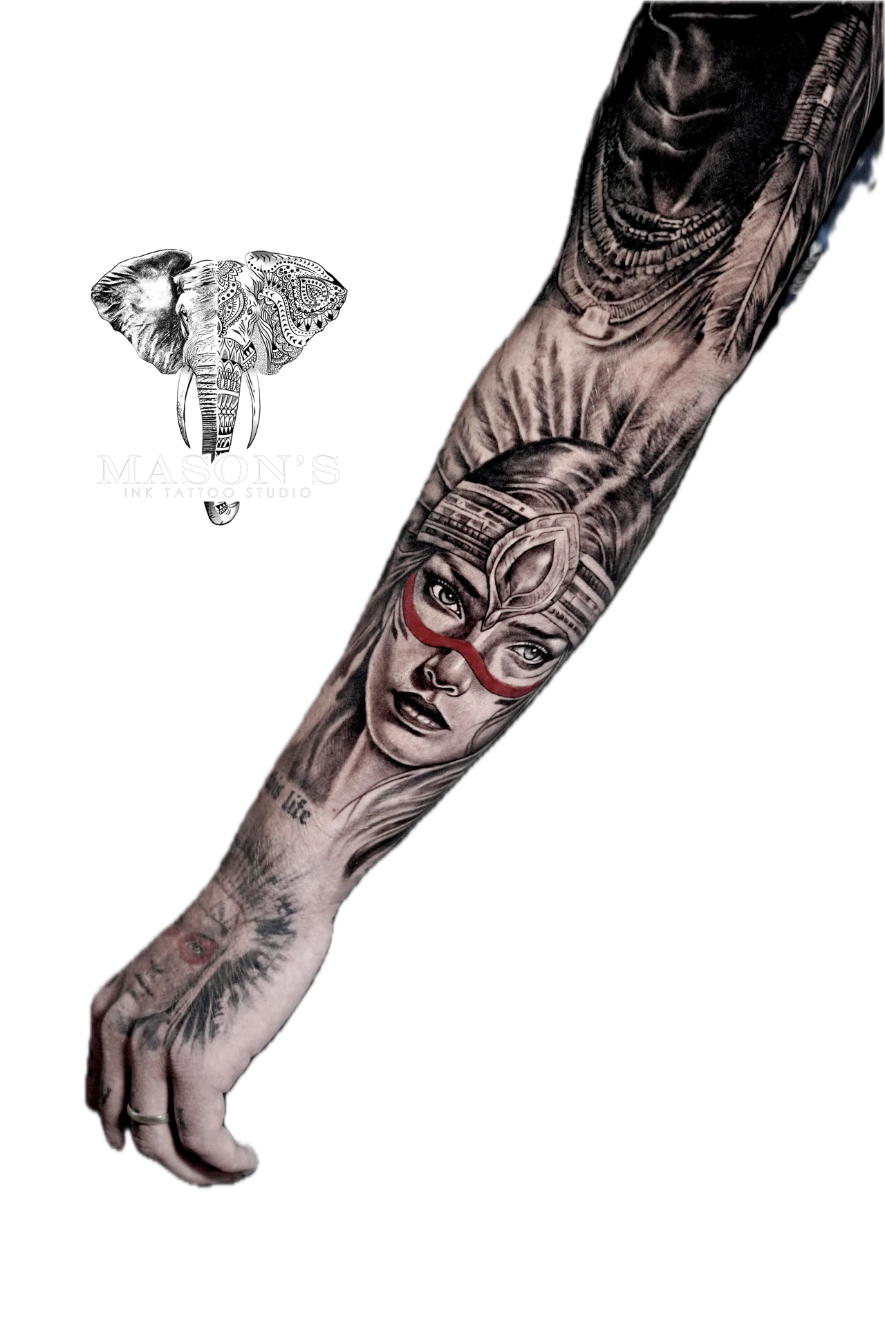Mythology Realism Tattoo by Mason's Ink Tattoo Studio, Bali
