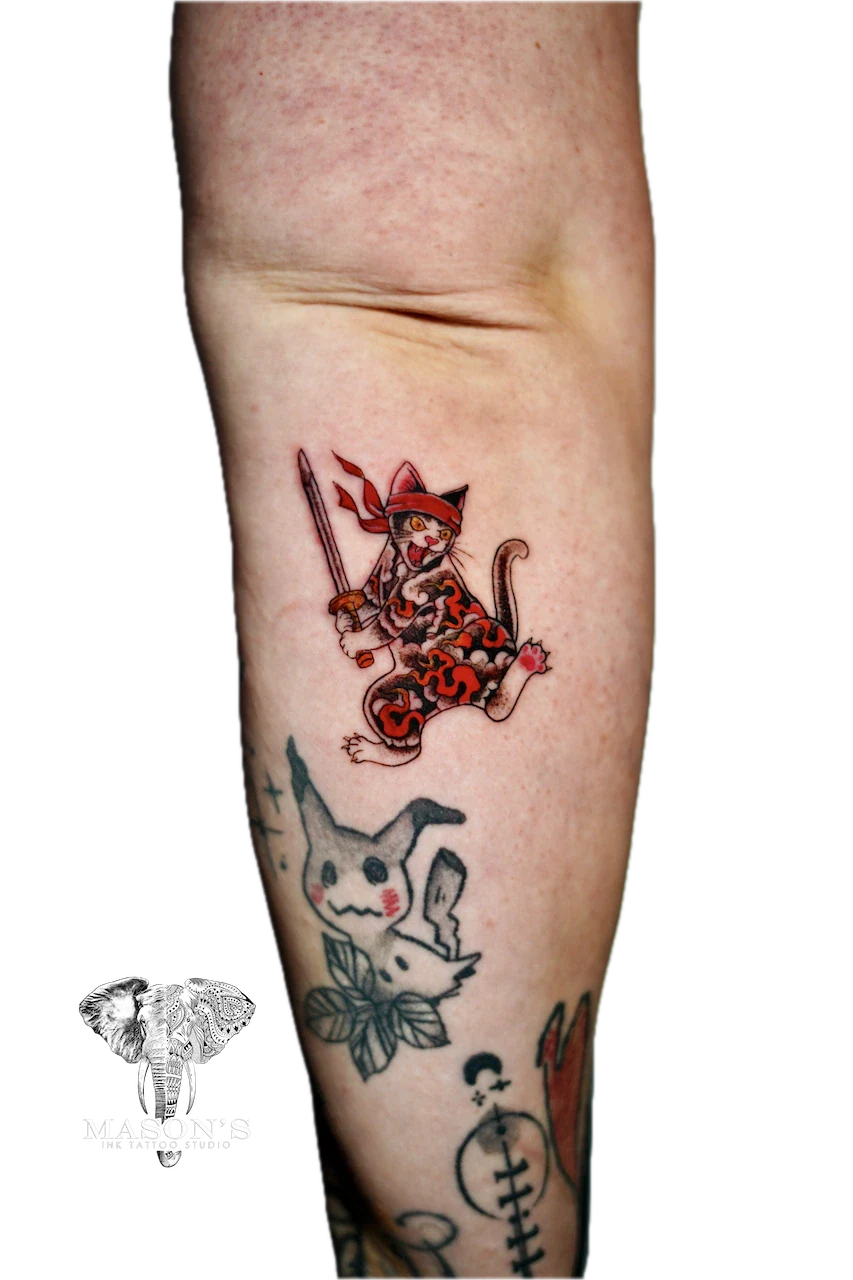 Realism Portrait Tattoo Design - Portrait tattoo by Mason's Ink Tattoo Studio, Bali