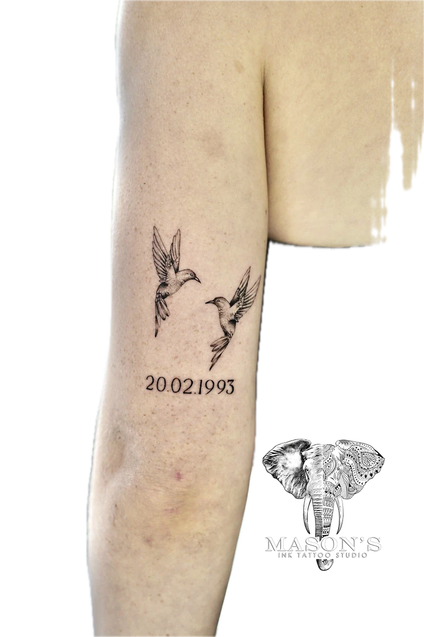 Realism Bird Tattoo Design - Realism tattoo by Mason's Ink Tattoo Studio, Bali