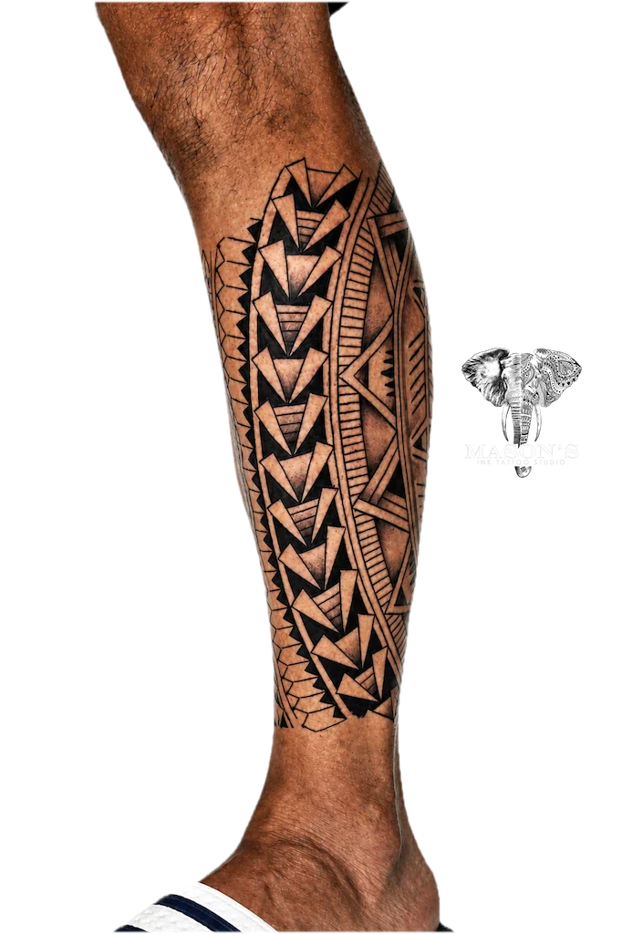 Tribal Foot Tattoo - Tribal tattoo by Mason's Ink Tattoo Studio, Bali