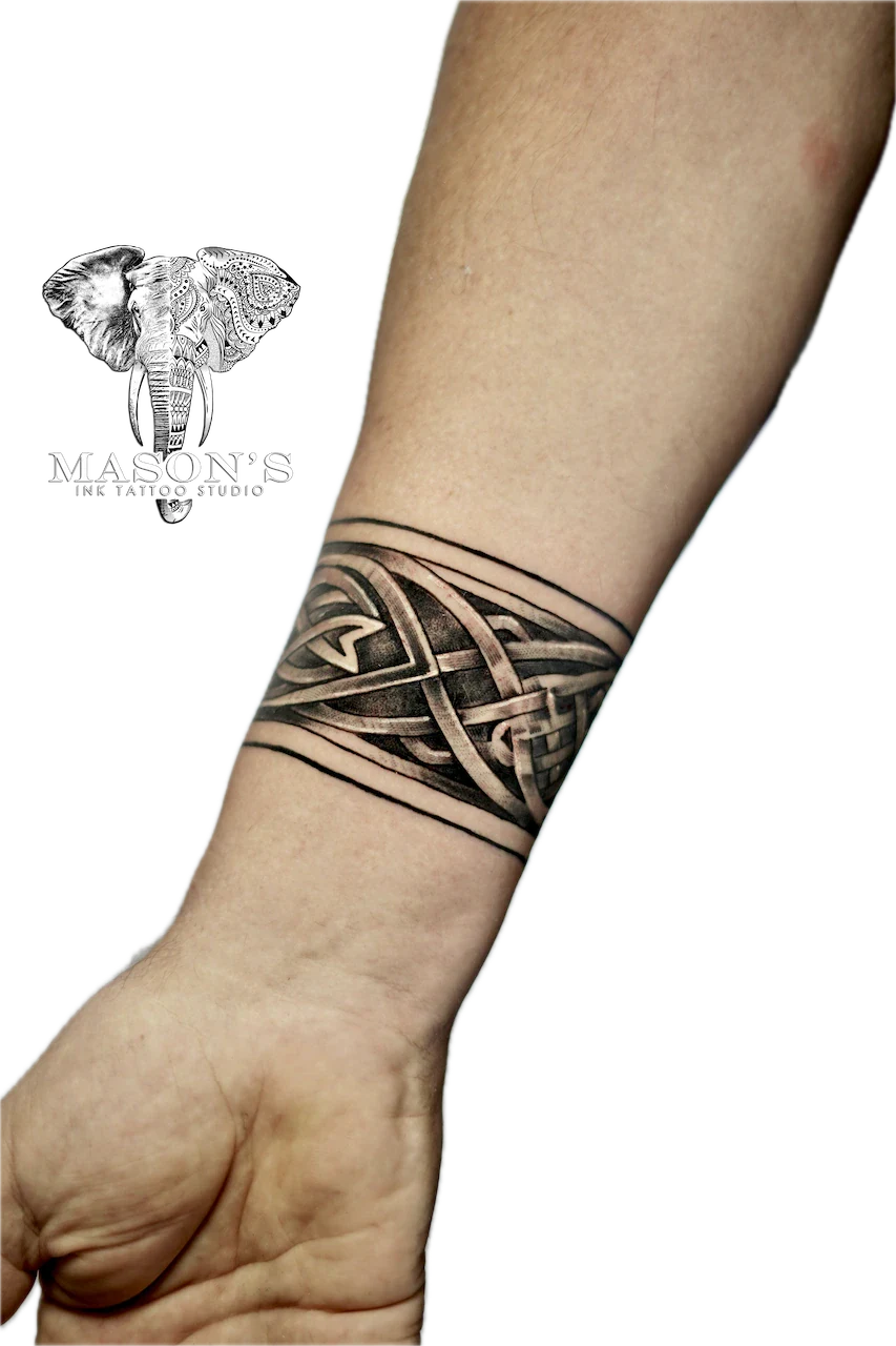Tribal Tattoo Design 2 - Tribal tattoo by Mason's Ink Tattoo Studio, Bali