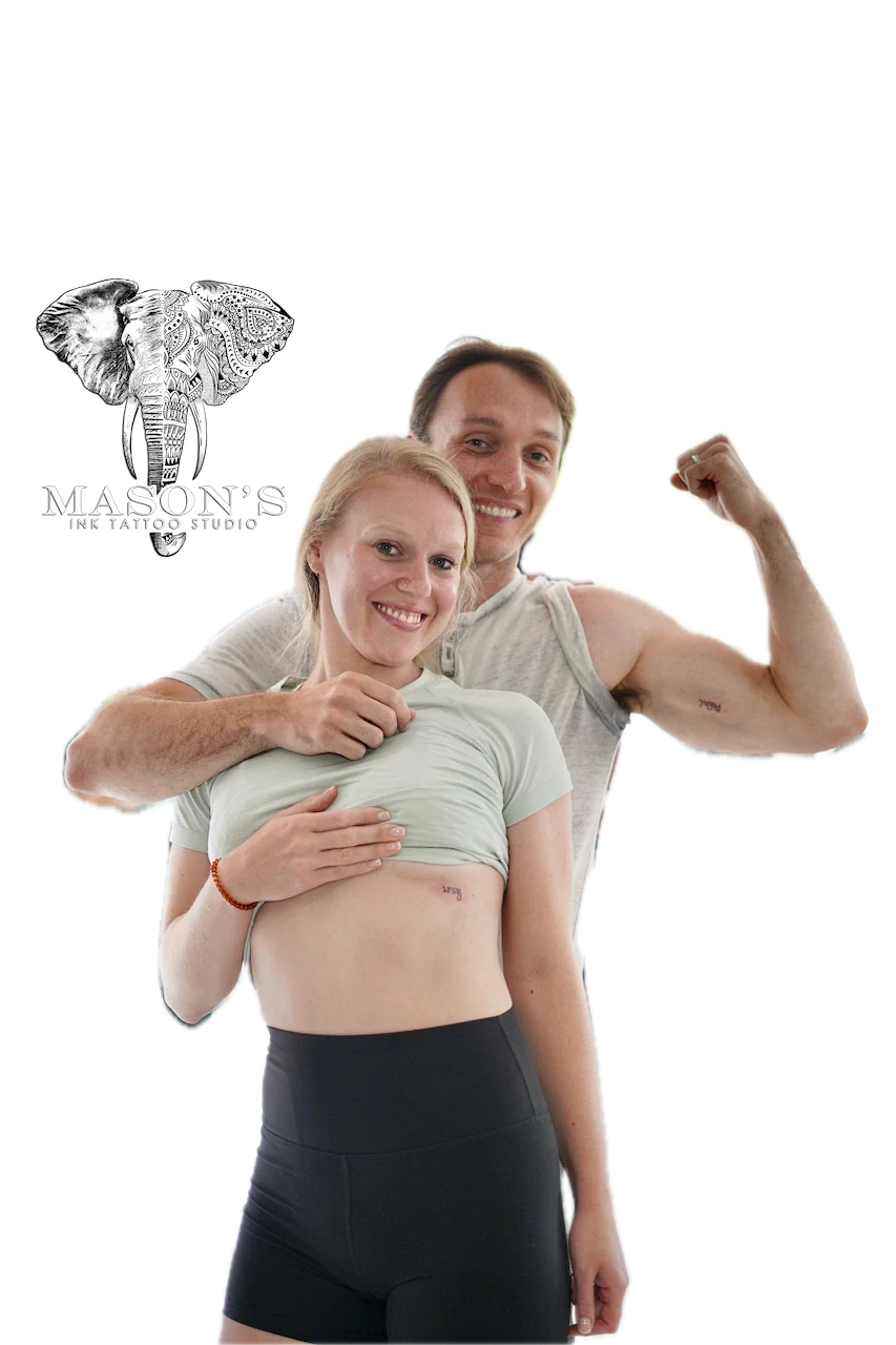 Custom Tattoo Client Session - custom tattoo by Mason's Ink Tattoo Studio, Bali